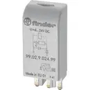 Finder Module enfichable avec LED 99.02.0.024.59 Couleur d'éclairage (ampoule LED): vert Adapté pour modèle (relais): Fi