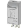 Finder Module enfichable avec LED 99.02.0.230.59 Couleur d'éclairage (ampoule LED): vert Adapté pour modèle (relais): Finder 96.04, Finder 96.02 1 pc(s)