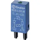 Finder Module enfichable avec LED 99.80.0.230.59 Couleur d'éclairage (ampoule LED): vert Bulk 10 pc(s)