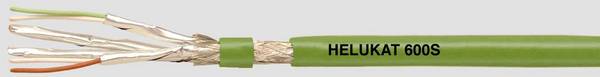 HELU 805614-1000 Câble bus CAT 7 SF/FTP 4 x 2 x 0.22 mm² vert 1000 m