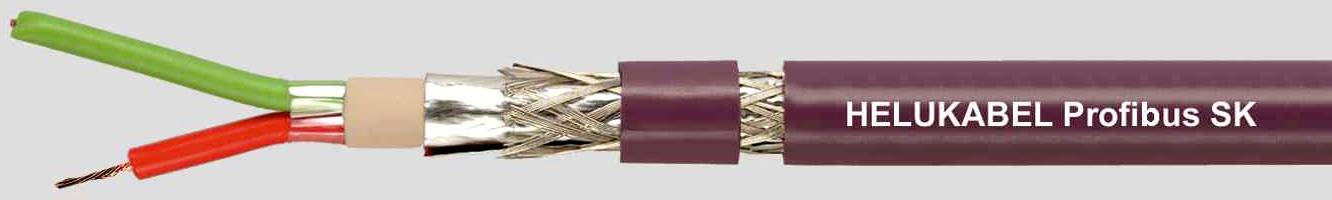 HELU 801659-1000 Câble bus 1 x 2 x 0.25 mm² violet 1000 m