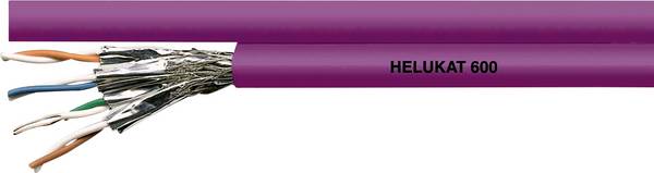 HELU 81446 Câble Ethernet CAT 7 S/FTP 8 x 2 x 0.25 mm² bleu, lilas 100 m