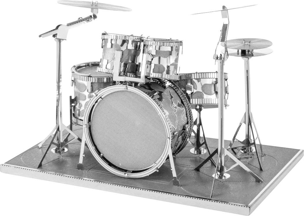 Metal Earth Drum Set Kit en métal