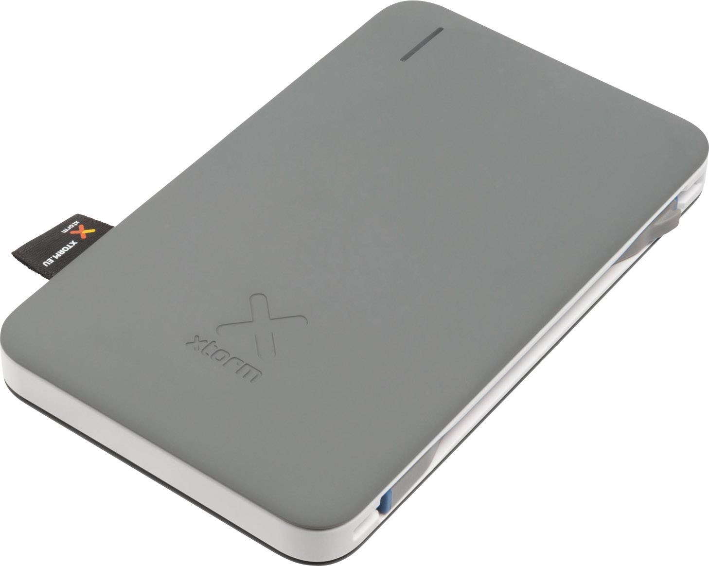 Xtorm by A-Solar Hubble Powerbank (batterie supplémentaire) 6000 mAh LiPo USB-C® gris, blanc Affichage du statut-3