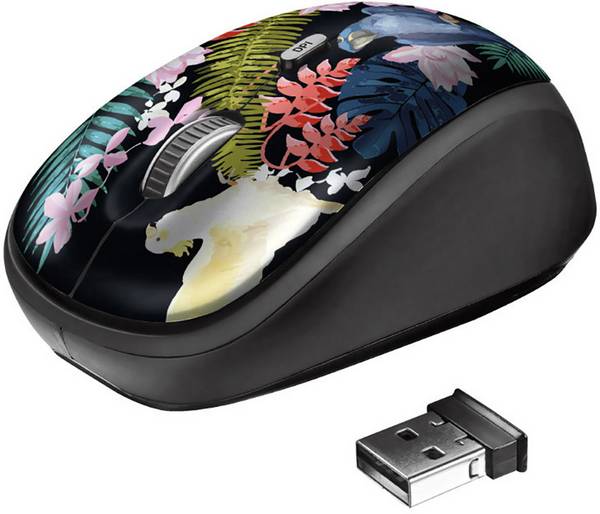 Trust Parrot  Souris radio   optique  4 Boutons 1600 dpi
