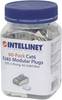 Intellinet Connecteur modulaire RJ45 catégorie 6 Intellinet 90-Pack STP 3 points pour fil massif 90 fiches dans la tasse 790628 Contact à sertir Nombre de pôles 8P8C argent 90 pc(s)