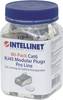 Intellinet Connecteur modulaire RJ45 Intellinet 90-Pack Cat6 Pro Line STP 3 points pour fil conducteur et fil massif 90 fiches dans le bol 50 µ contacts dorés 790543 Contact à sertir Nombre de pôles 8P8C argent 90 pc(s)