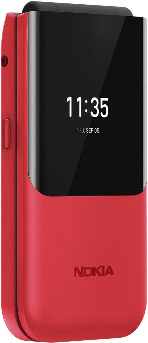 Nokia 2720 Téléphone portable à clapet rouge-5