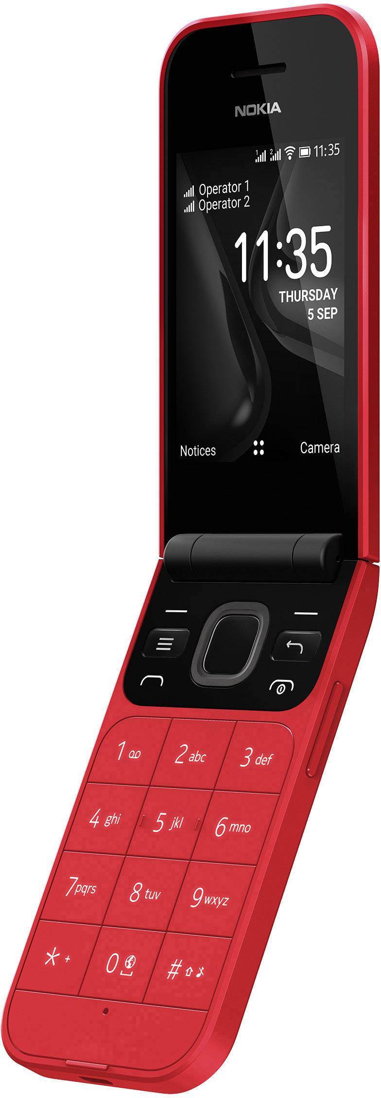 Nokia 2720 Téléphone portable à clapet rouge-8