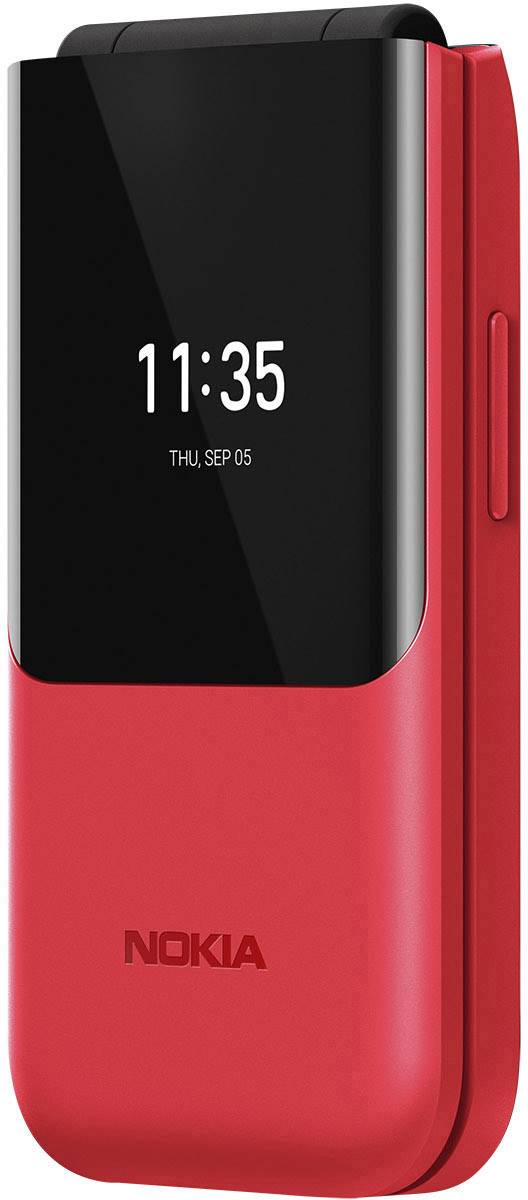 Nokia 2720 Téléphone portable à clapet rouge-9