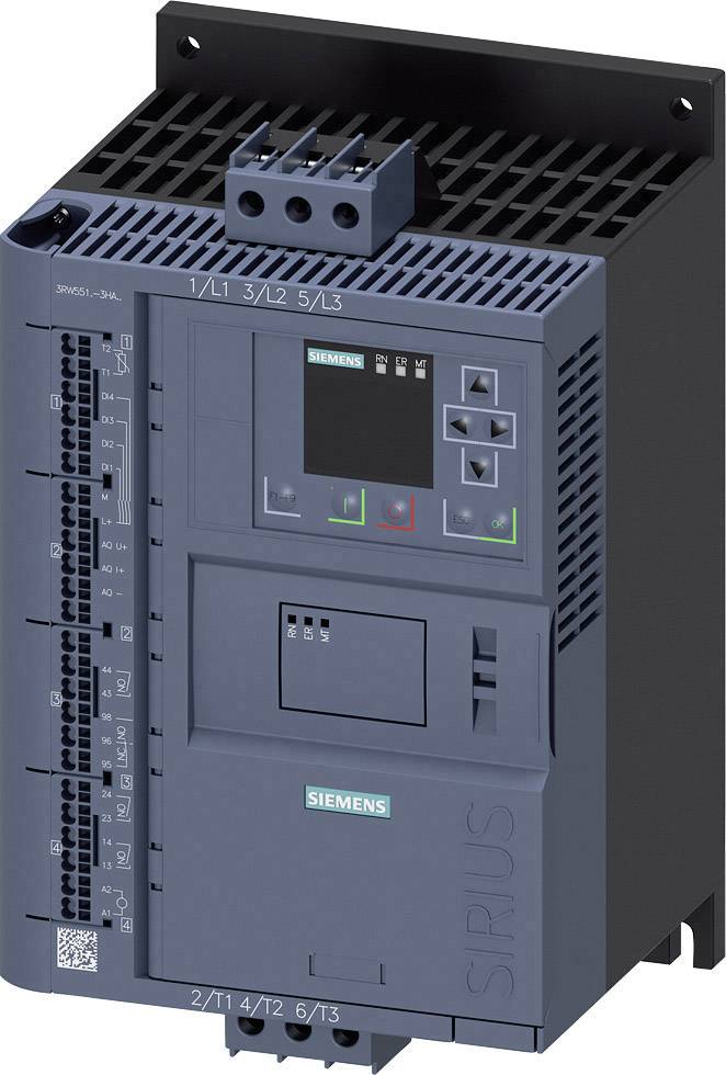 Siemens 3RW5513-3HA04 3RW55133HA04 Démarreur progressif Puissance moteur à 400 V 5.5 kW Puissance moteur à 230 V 3 kW 20-0
