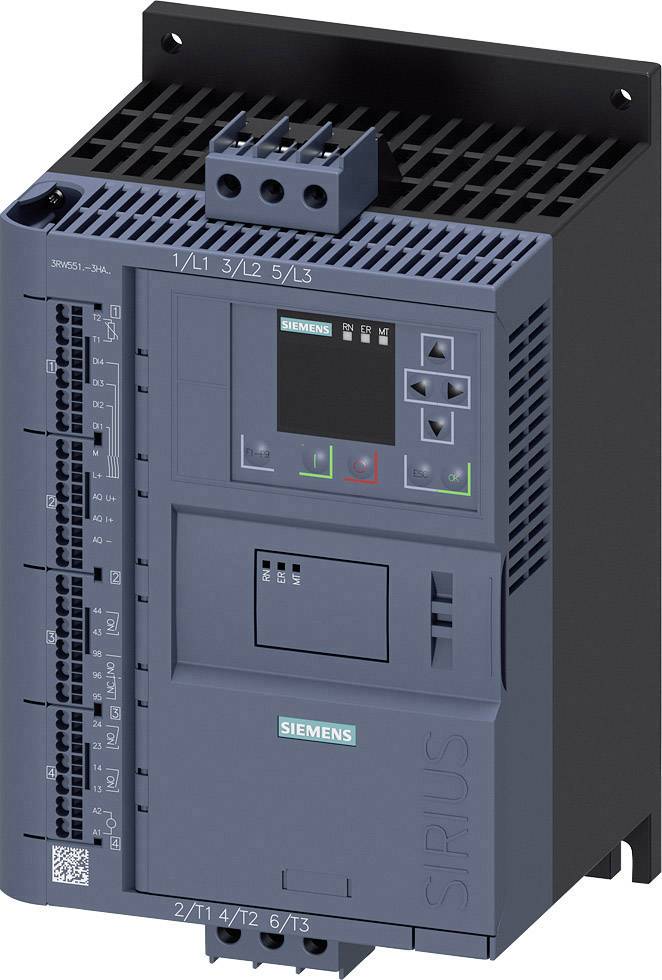 Siemens 3RW5517-3HA04 3RW55173HA04 Démarreur progressif Puissance moteur à 400 V 18.5 kW Puissance moteur à 230 V 11 kW -0