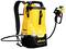 Pulvérisateur sans air WAGNER en jaune et noir, portable avec sangles d'épaule, pistolet avec commande, adapté aux travaux de peinture.