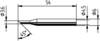 Ersa 0162LD Panne de fer à souder incurvé Taille de la panne 3.60 mm Longueur de la panne 54 mm Contenu 1 pc(s)