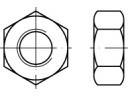 Écrou hexagonal M4 TOOLCRAFT TO-6608154 DIN 934 Titane 1 pc(s)