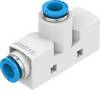 FESTO Buse d'aspiration de vide VN-14-L-T4-PQ2-VQ3-RQ3 193565 QS-6, QS-8 Largeur nominale (détails) 1.4 mm Matériau du boîtier POM Matériau isolant NBR