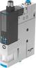 FESTO Buse d'aspiration de vide OVEM-07-H-B-QO-OE-N-2N 540009 27.6 V/DC QS-8, amortisseur de bruit Largeur nominale (détails) 0.70 mm Matériau du boîtier Aluminium coulé sous pression, PA Matériau isolant NBR