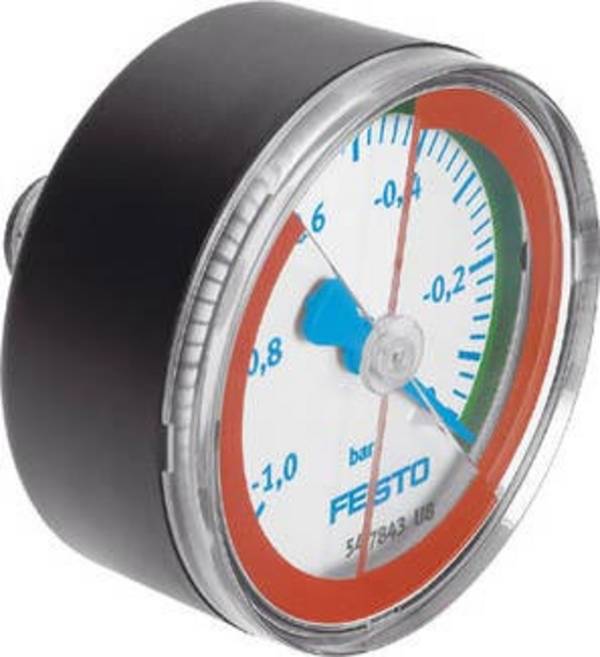 FESTO Vacuomètre VAM-63-V1/0-R1/4-E-RG 547843  R 1/4  Matériau du boîtier ABS