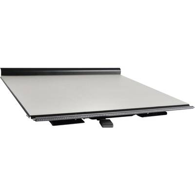 Une table d'architecte avec un pupitre inclinable et ajustable, équipé d'un éclairage intégré. Idéal pour des travaux de construction précis.