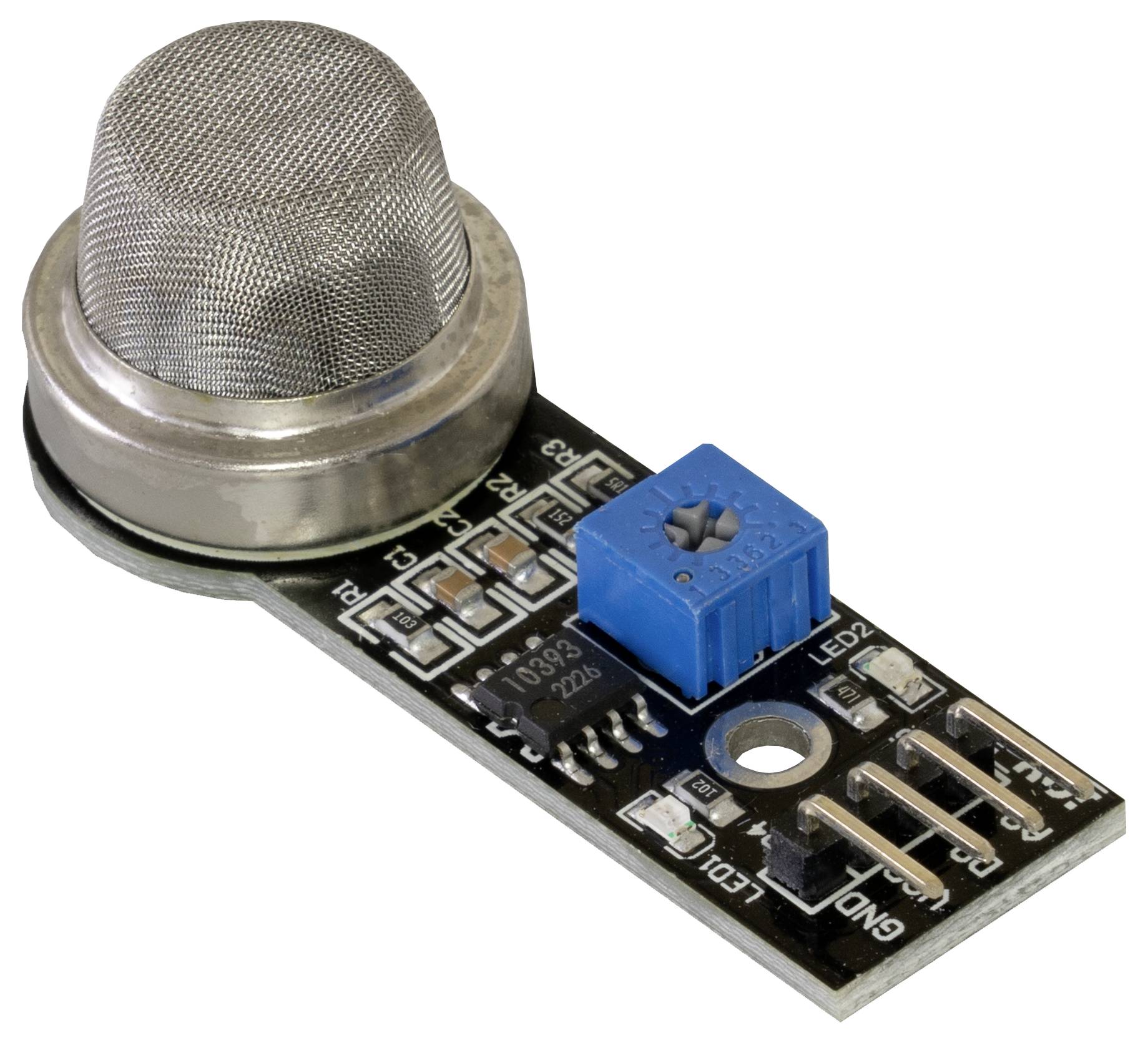 Joy-it sen-mq2 Capteur de gaz/fumée 1 pc(s) Convient pour (kits de développement): Raspberry Pi®, Arduino