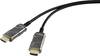 Câble de raccordement SpeaKa Professional HDMI Fiche mâle HDMI-A, Fiche mâle HDMI-A 15.00 m noir SP-8821988 8K UHD Câble HDMI