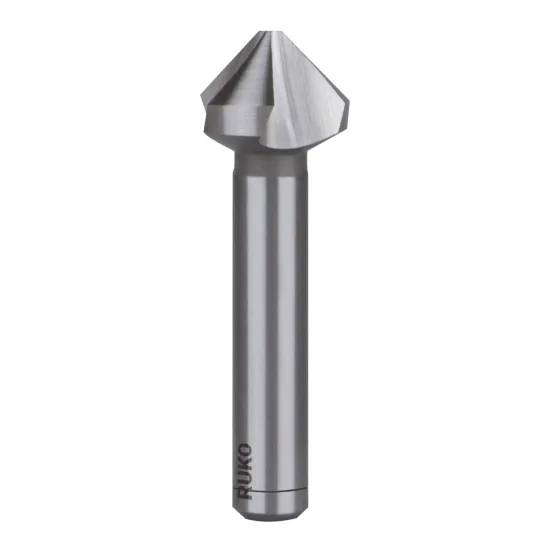 RUKO 102152ERO Jeu de fraises coniques 6 pièces 6.3 mm, 8.3 mm, 10.4 mm, 12.4 mm, 16.5 mm, 20.5 mm HSSE-Co 5 Cobalt tige-4