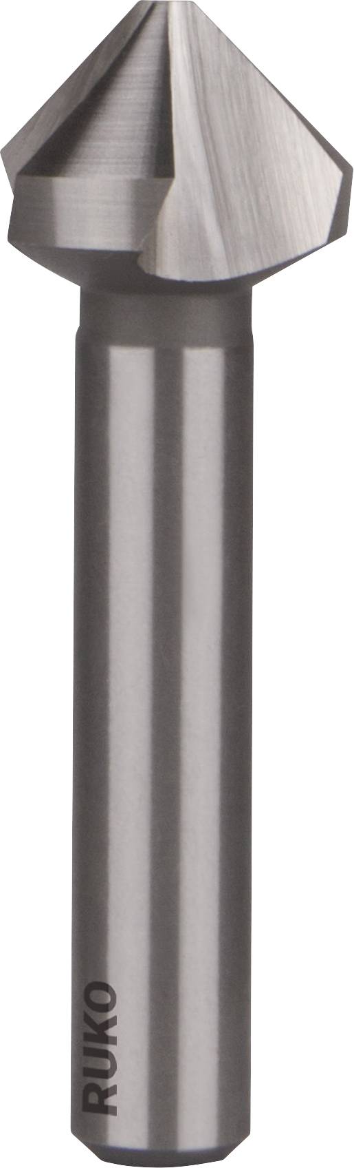 Foret métallique de Ruko à tête conique, adapté pour percer différents matériaux. Le corps est cylindrique.