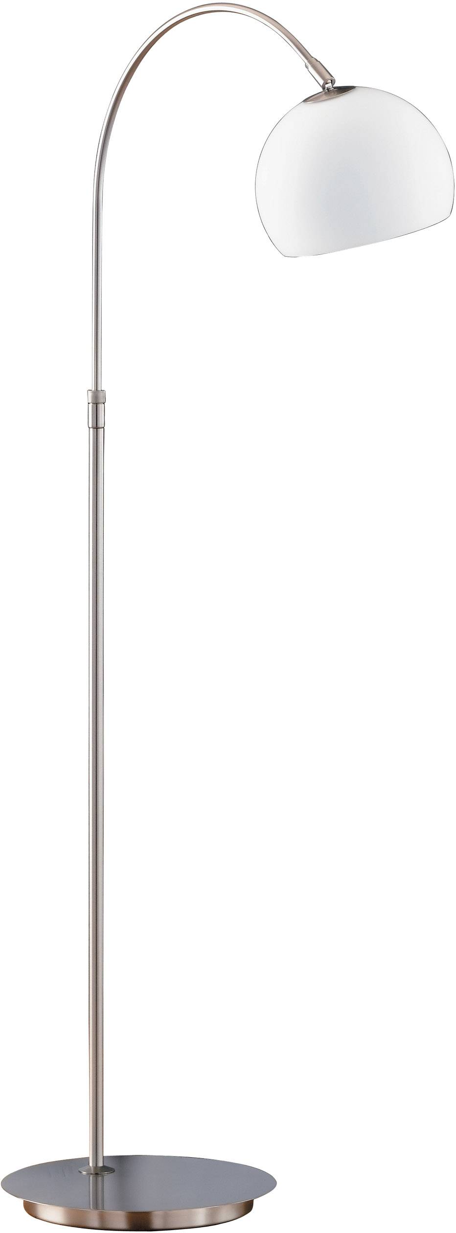 Fischer & Honsel Bow 49191 Lampe sur pied E27 60 W nickel