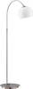 Fischer & Honsel Bow 49191 Lampe sur pied E27 60 W nickel