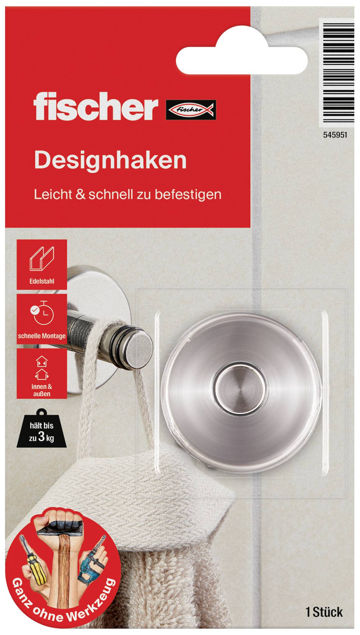 Fischer Crochet Fischer Design (3 kg) Contenu: 1 pc(s)