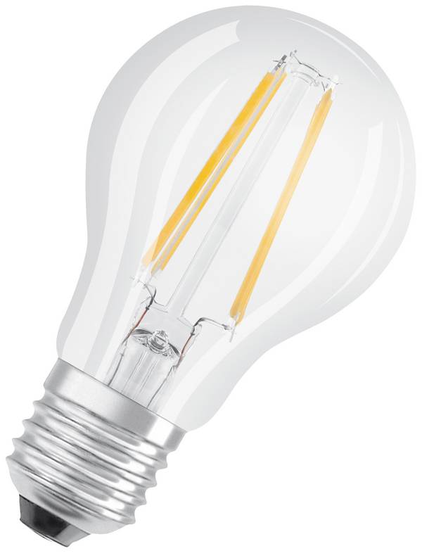 OSRAM HOMELIGHTING 4058075819290 LED CEE E (A - G) E27 forme de poire 7 W = 60 W blanc chaud (Ø x L) 60.0 mm x 105.0 mm  3 pc(s)
