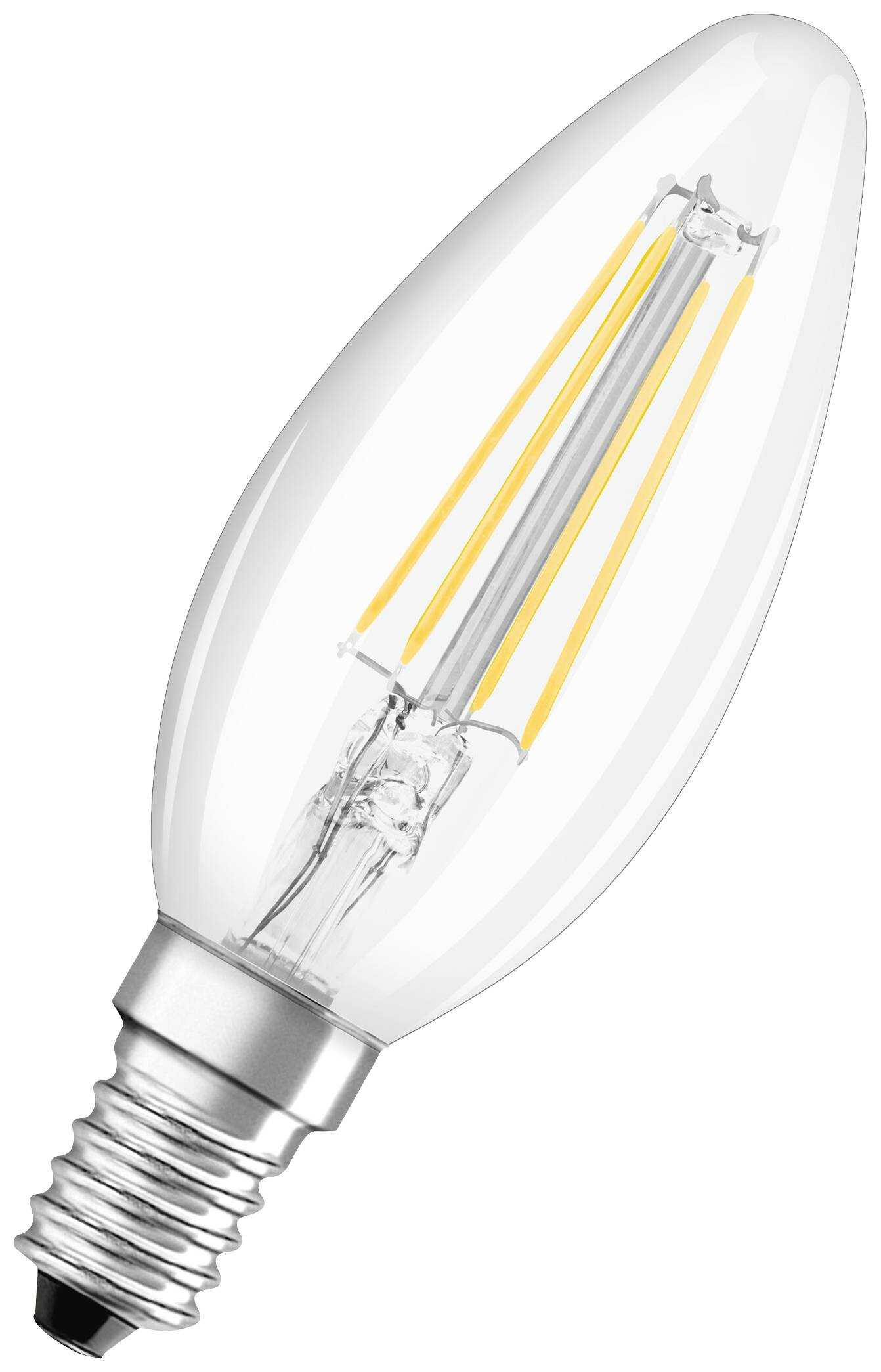 OSRAM HOMELIGHTING 4058075819313 LED CEE E (A - G) E14 forme de flamme 4 W = 40 W blanc chaud (Ø x H) 35.0 mm x 35 mm 3 
