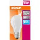 OSRAM HOMELIGHTING 4058075305038 LED CEE D (A - G) E27 forme de poire 17 W = 150 W blanc froid (Ø x L) 70.0 mm x 118 mm