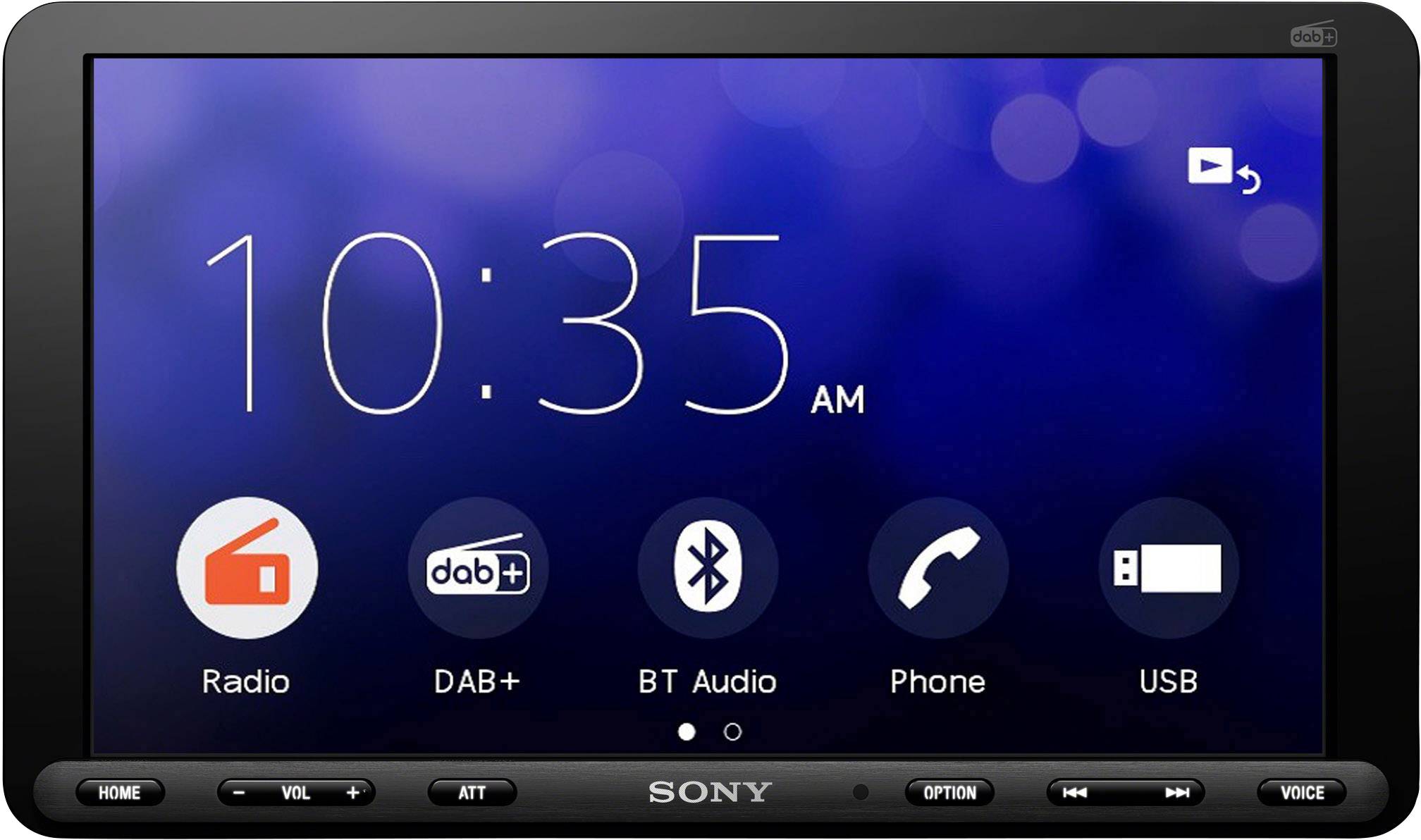 Ampli-tuner multimédia 2 DIN Sony XAV-AX8050ANT.EUR 1 pc(s