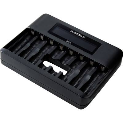 Basetech BTL-8 Chargeur de piles rondes NiMH LR6 (AA), LR03 (AAA)-0