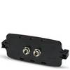 Phoenix Contact ECS-P-122X169-S-UV1-2M12 2230010 Panneau avant (L x l x H) 62 x 163 x 30 mm PC noir 5 pc(s)