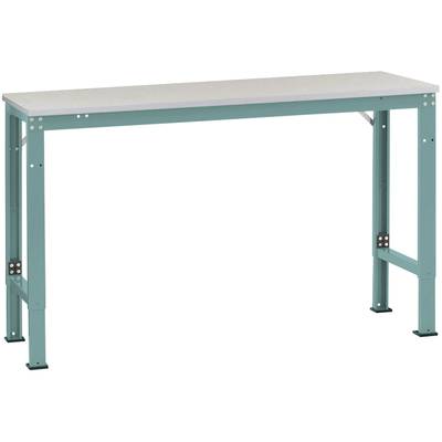   Manuflex  AU8074.5021    Table de travail Universal Spezial avec plaque en tôle, L x P x H = 1500 x 1200 x 722-1022 mm