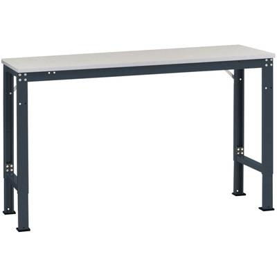   Manuflex  AU8094.7016    Table de travail Universal Spezial avec plaque en tôle, L x P x H = 1750 x 1000 x 722-1022 mm