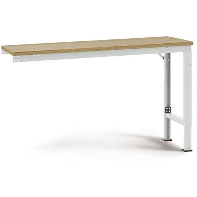 Manuflex AU8075.7035  Table de travail Universal Spezial avec platine multiplexe, L x P x H = 1500 x 1200 x 722-1022 mm 