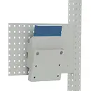 Manuflex ZB4776.7035 Support de documents élément de base pour plaques perforées/plaques perforées