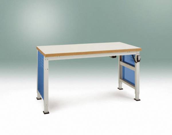Manuflex ZB3335.5007  Façade latérale pour établi professionnel spécial et Ergo, L x H 492 x 624 mm, pour profondeur de table 700 mm