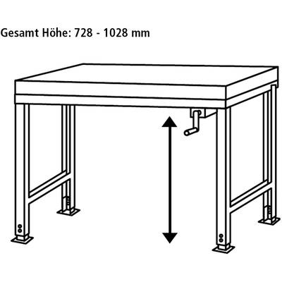Wolfcraft 6871000 Table de serrage Master 750 Ergo 13.2 kg noir, argent -  Conrad Electronic France