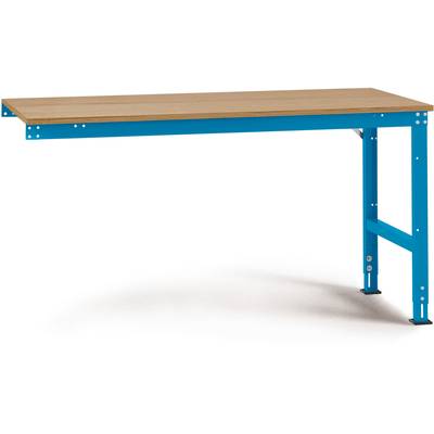   Manuflex  AU6045.5012    Table de travail Universal Standard avec plaque multiplexée, L x P x H = 1500 x 600 x 760 - 8