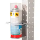 Manuflex ZB4789.7035 Porte-bouteilles et porte-boissons pour une utilisation avec un portique en acier