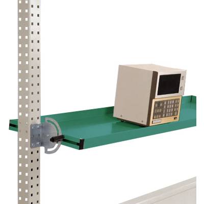 Manuflex AS1718.0001  Console de rangement inclinable pour tables PACKPOOL, profondeur utile 345 mm. Pour largeur de tab