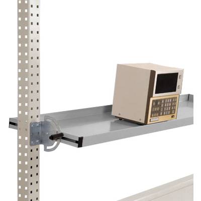 Manuflex AS1712.9006  Console de rangement inclinable pour tables PACKPOOL, profondeur utile 195 mm. Pour une largeur de