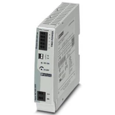 Un appareil électronique doté d'un écran et de connecteurs, étiqueté 'D-ES120-024'. Il affiche différentes données techniques et informations du fabricant.