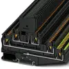 Phoenix Contact 3002605 Bloc de jonction à fusibles Push-In noir 50 pc(s)