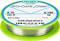 Bobine de soudure, étiquetée 'ISO-Core Clear', diamètre 0,75 mm, poids 0,100 kg, flux 3,5 %, alliage Sn96,5Ag3,0Cu0,5.