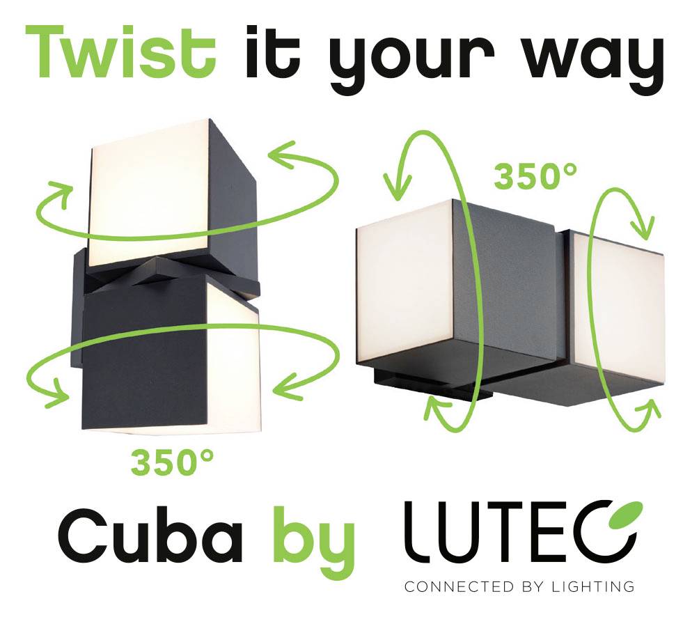 Lutec CUBA 5193801118 Applique LED extérieure anthracite-47